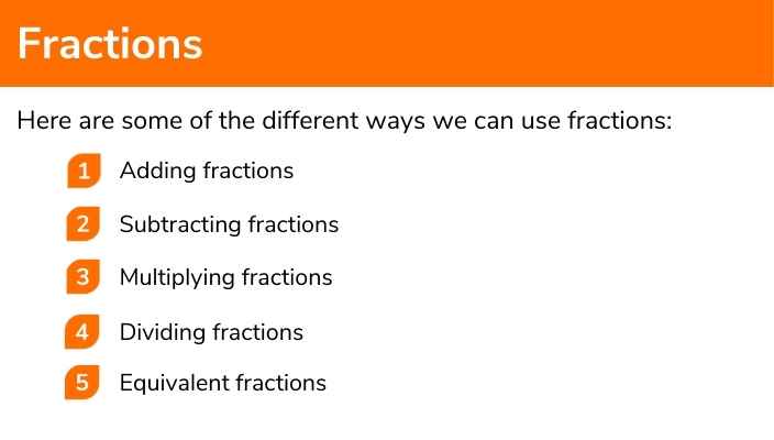 Fractions