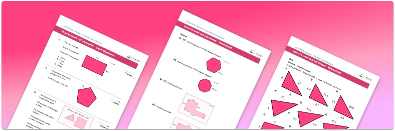 How to work out the perimeter worksheet