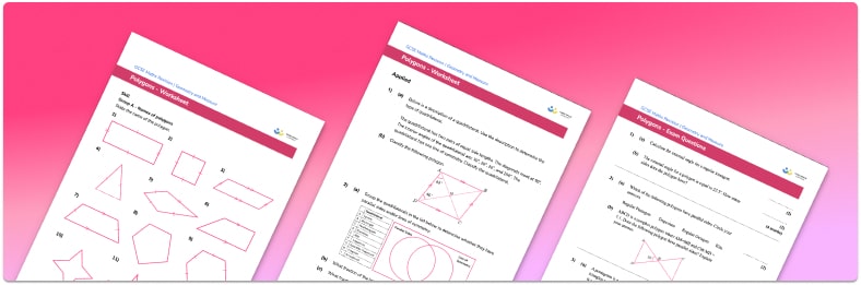 Polygons Worksheet