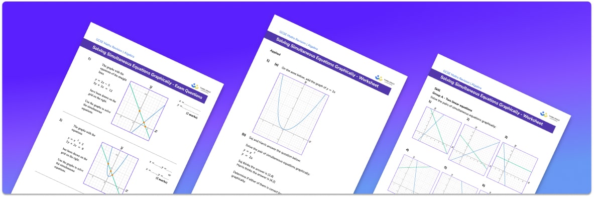Simultaneous Equations Worksheet